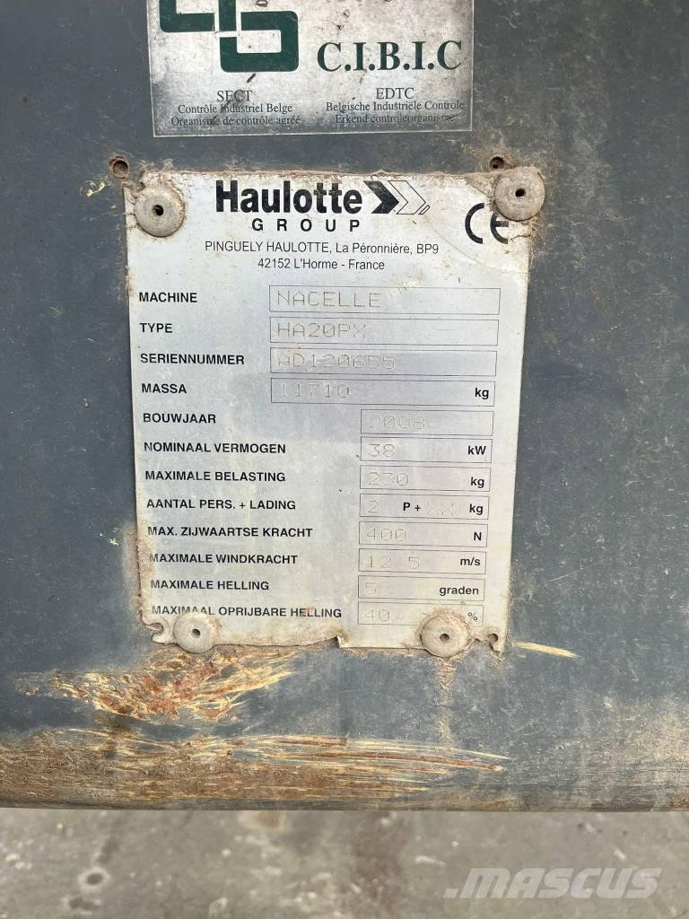 Haulotte HA 20 PX Elevadores braços articulados
