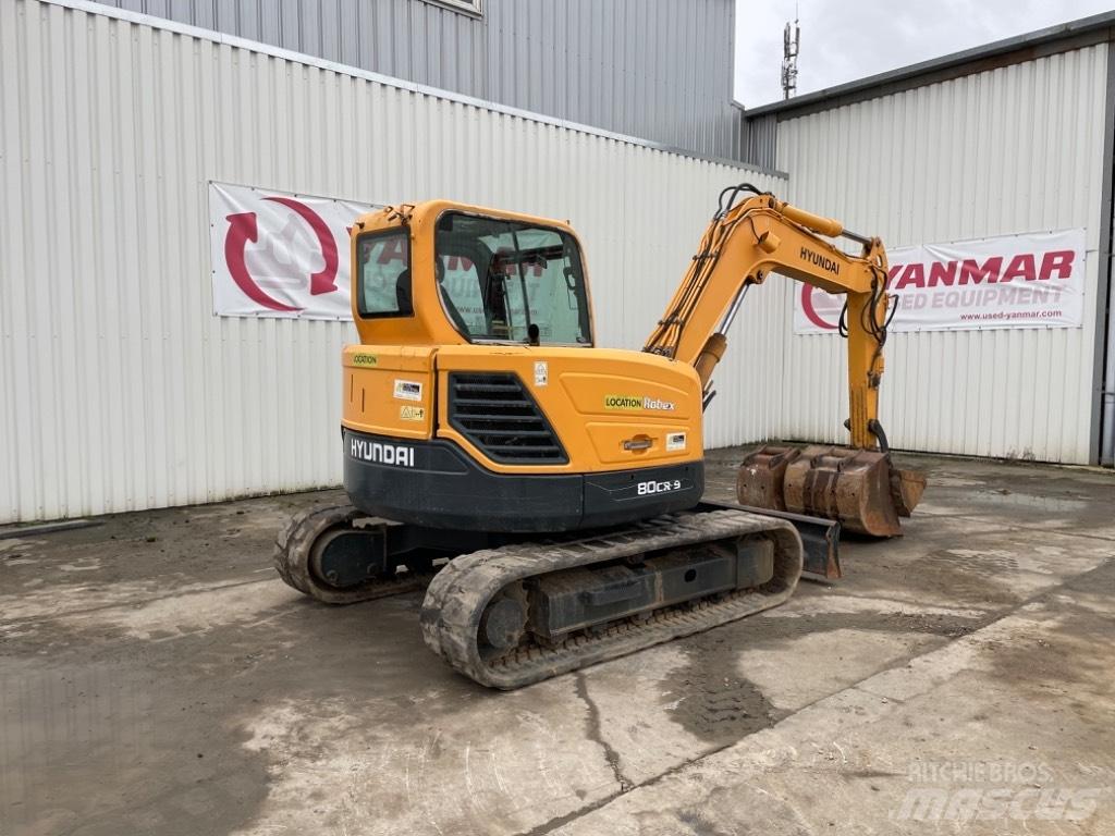 Hyundai R80CR-9 Escavadoras Midi 7t - 12t