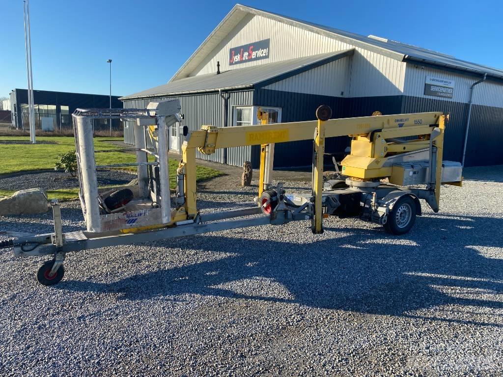 Omme 1550 EBZX Plataformas aéreas montadas em atrelados