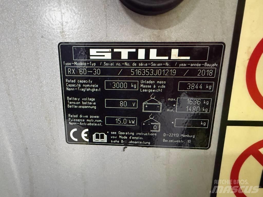 Still RX 60-30 Empilhadores eléctricos