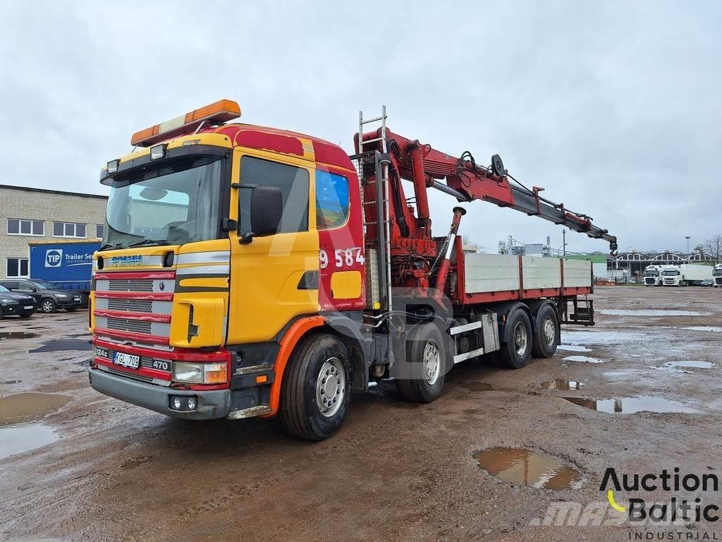 Scania R 124 GB Camiões basculantes