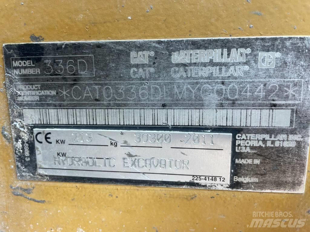 CAT 336 D LN Escavadoras de rastos