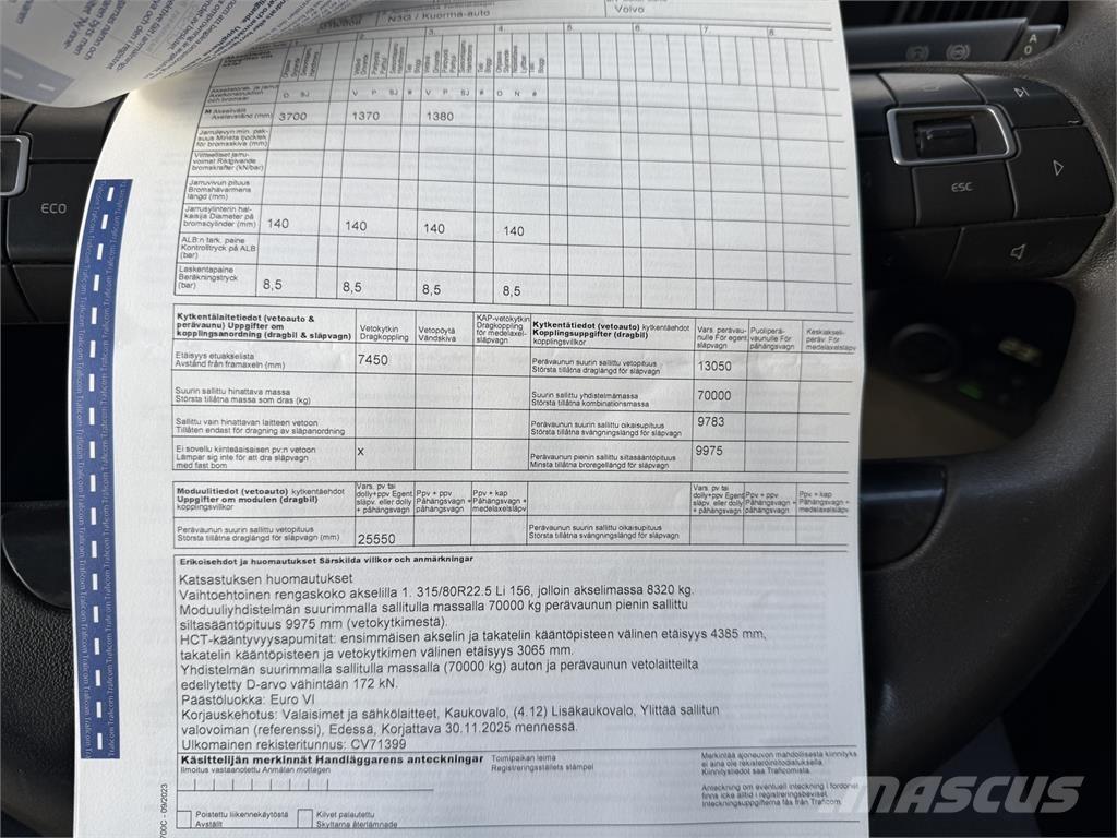 Volvo FMX 500 8X4 Camiões Ampliroll