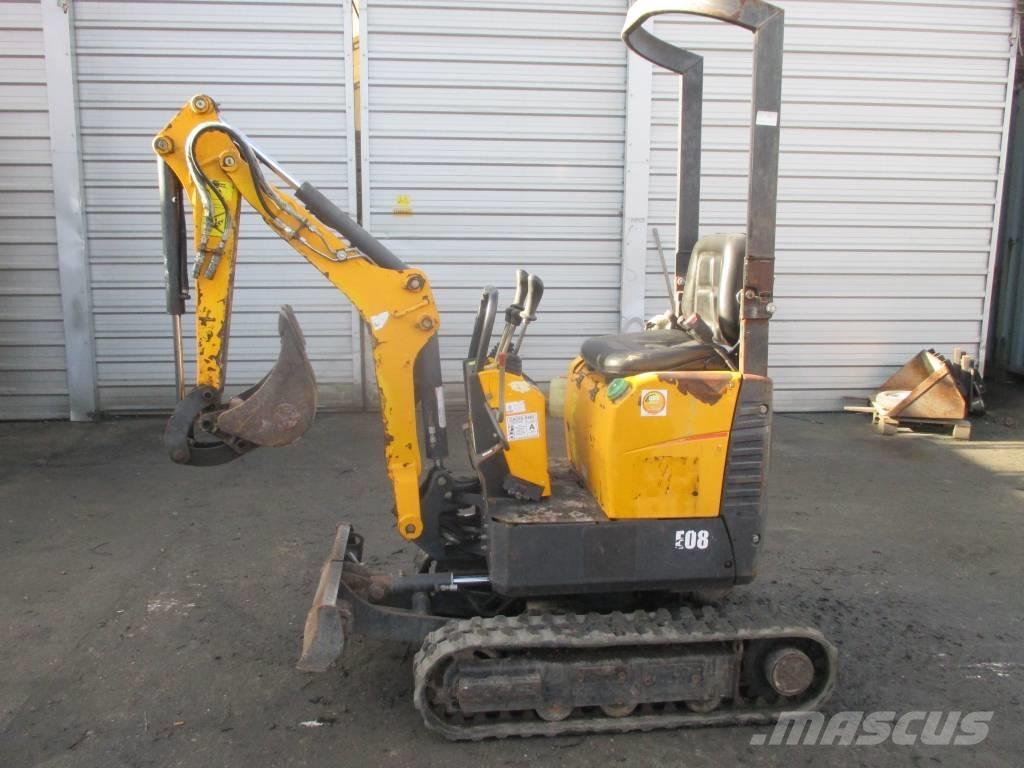 Bobcat E 08 Mini Escavadoras <7t