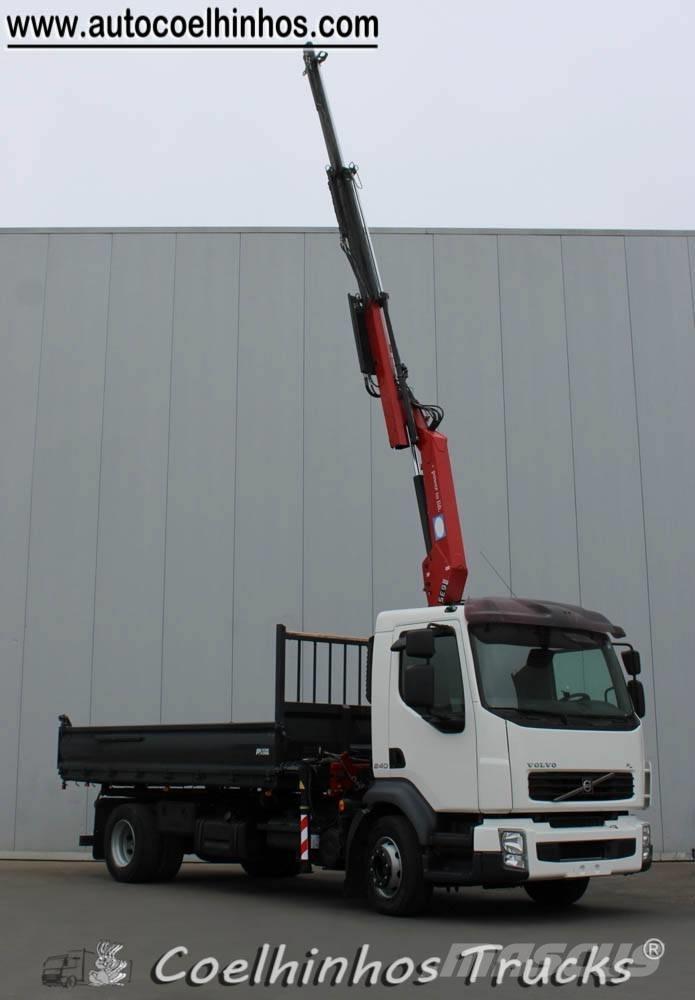 Volvo FL 240 + HMF 635 Camiões basculantes
