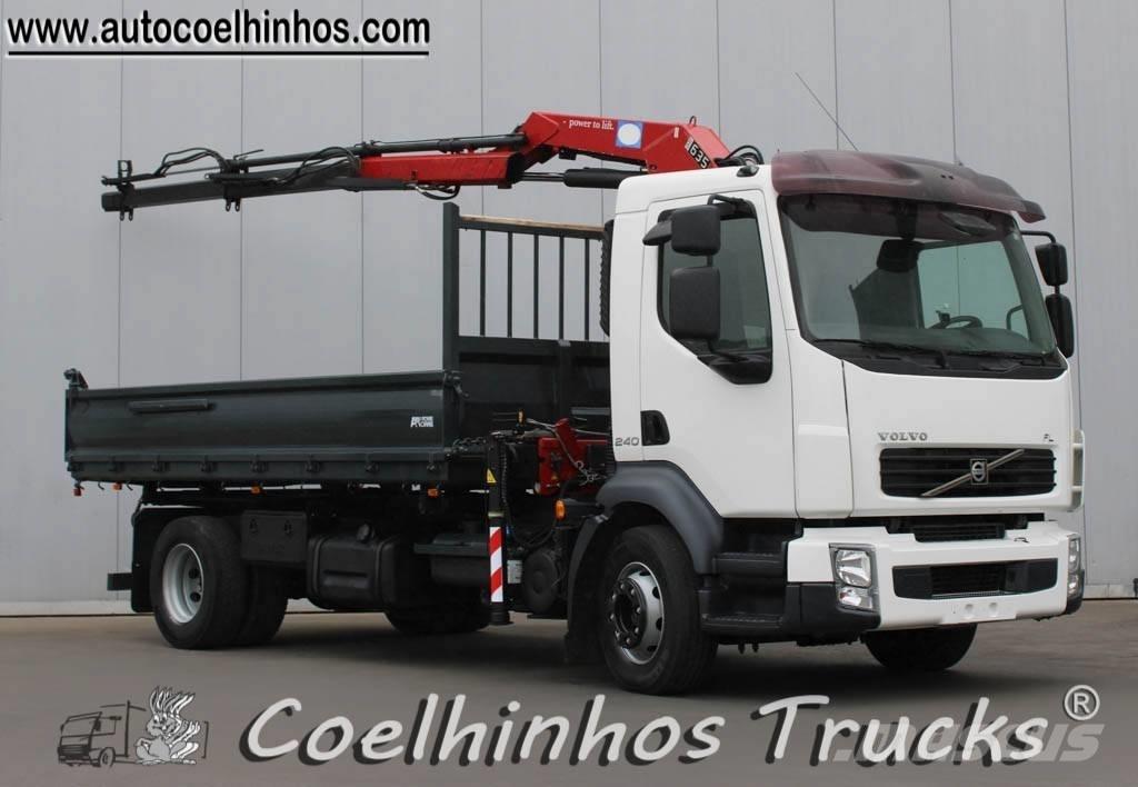 Volvo FL 240 + HMF 635 Camiões basculantes
