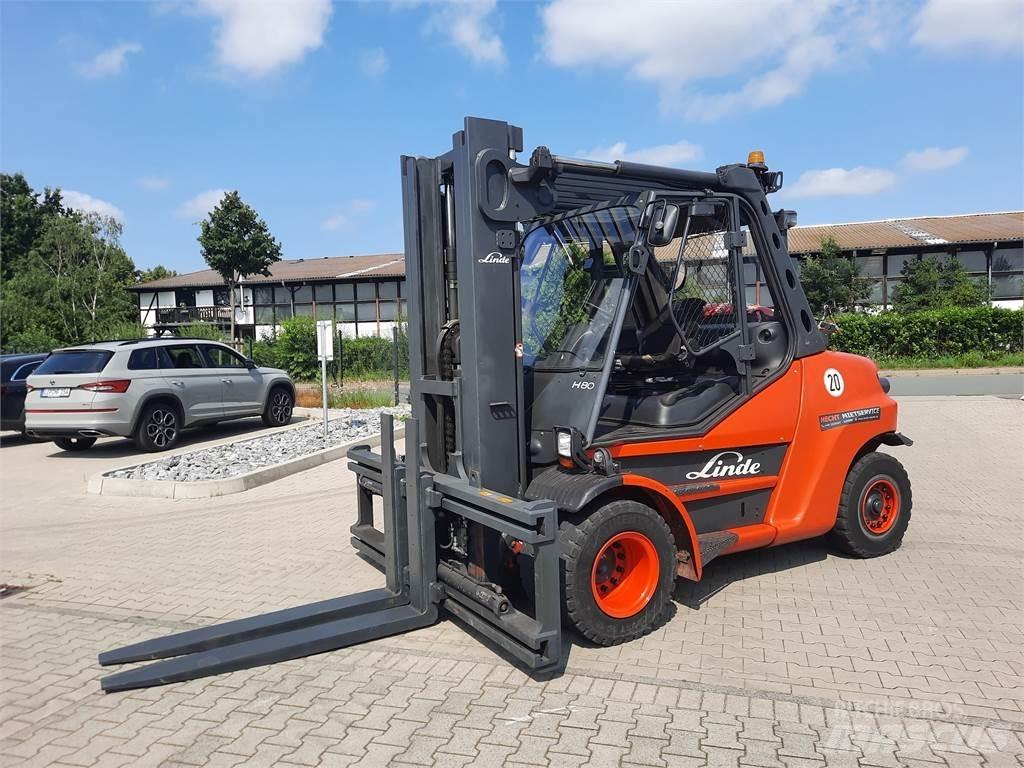 Linde H80T-900 Empilhadores a gás