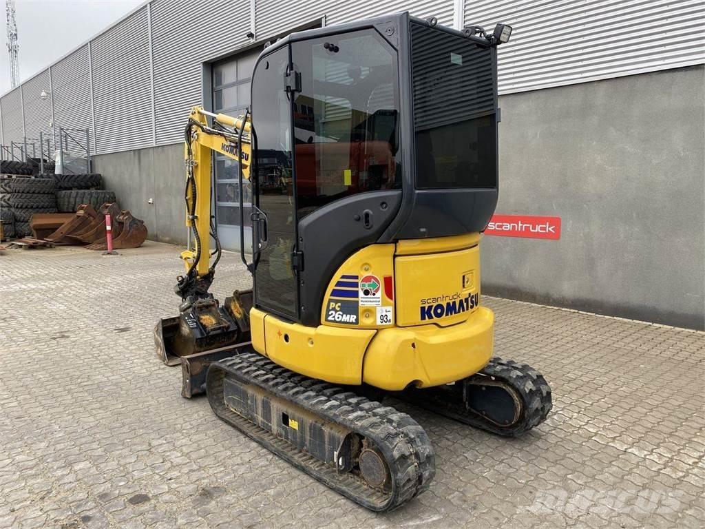 Komatsu PC26MR-5 Escavadoras de rodas