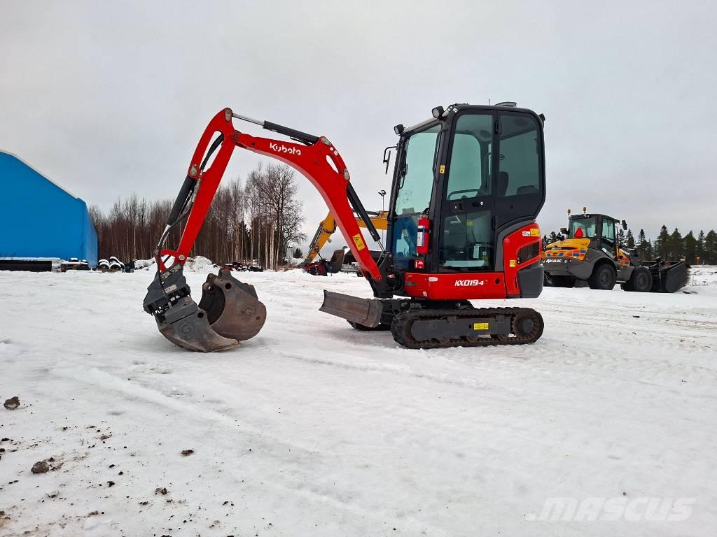 Kubota KX019-4 Mini Escavadoras <7t
