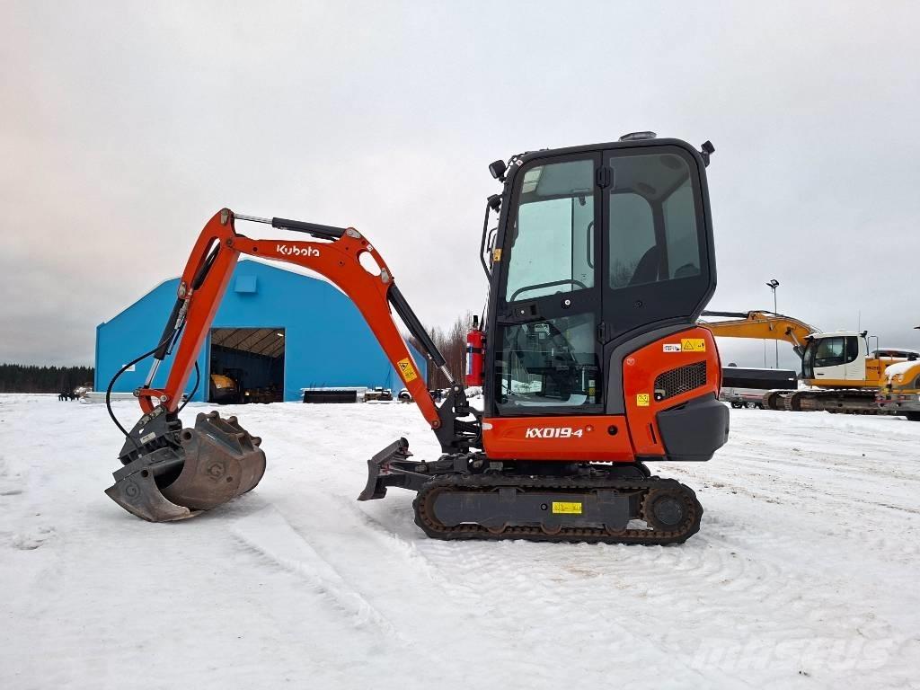 Kubota KX019-4 Mini Escavadoras <7t