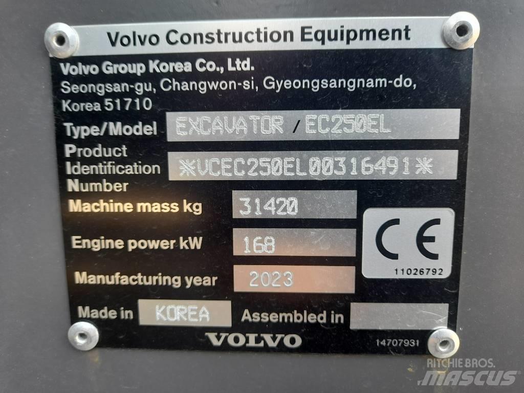 Volvo EC 250 EL Escavadoras de rastos