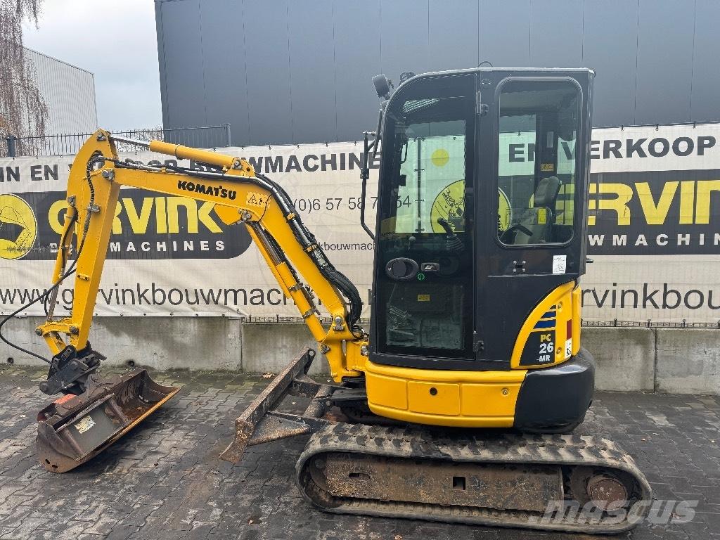 Komatsu PC 26 MR-3 Mini Escavadoras <7t