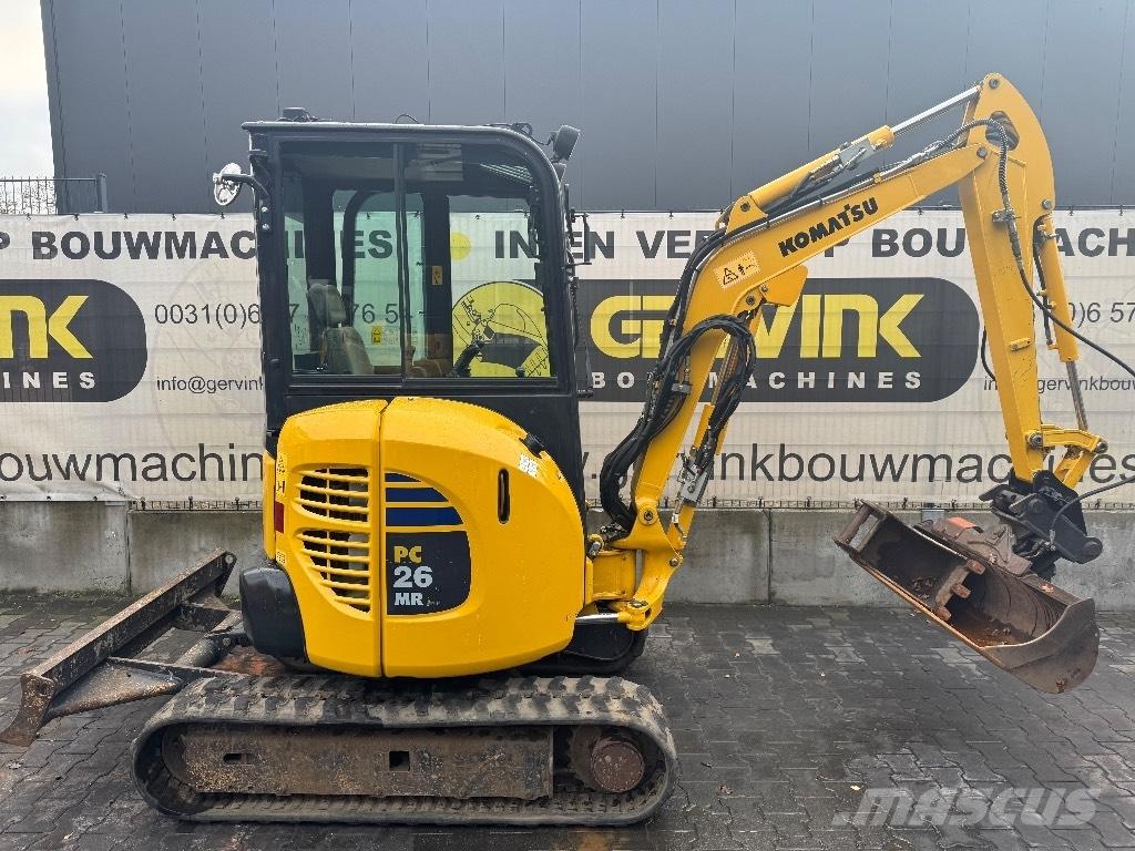 Komatsu PC 26 MR-3 Mini Escavadoras <7t