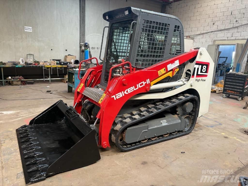 Takeuchi TL 8 Carregadoras de direcção deslizante