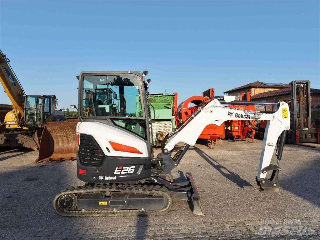 Bobcat E26 Mini Escavadoras <7t