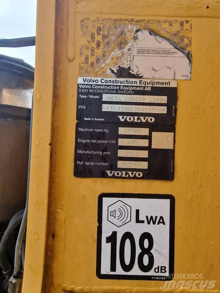 Volvo L180G Bj 2013' Pás carregadoras de rodas