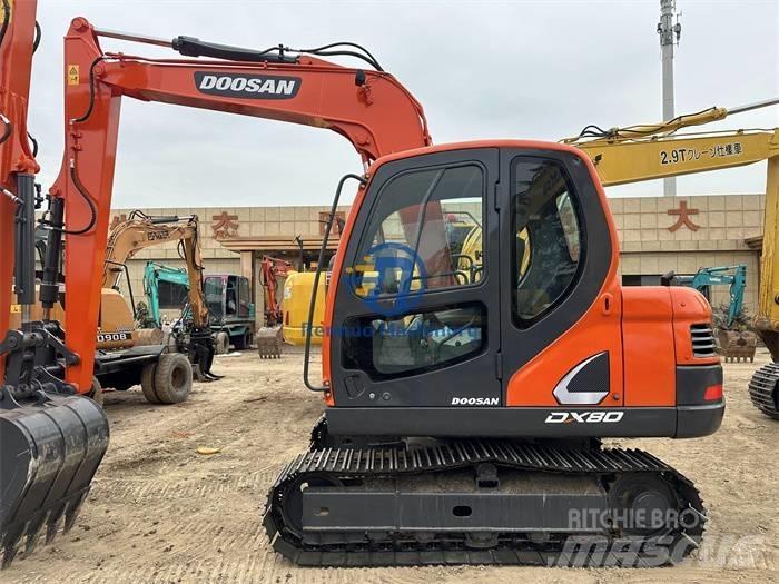 Doosan DX 80 Mini Escavadoras <7t