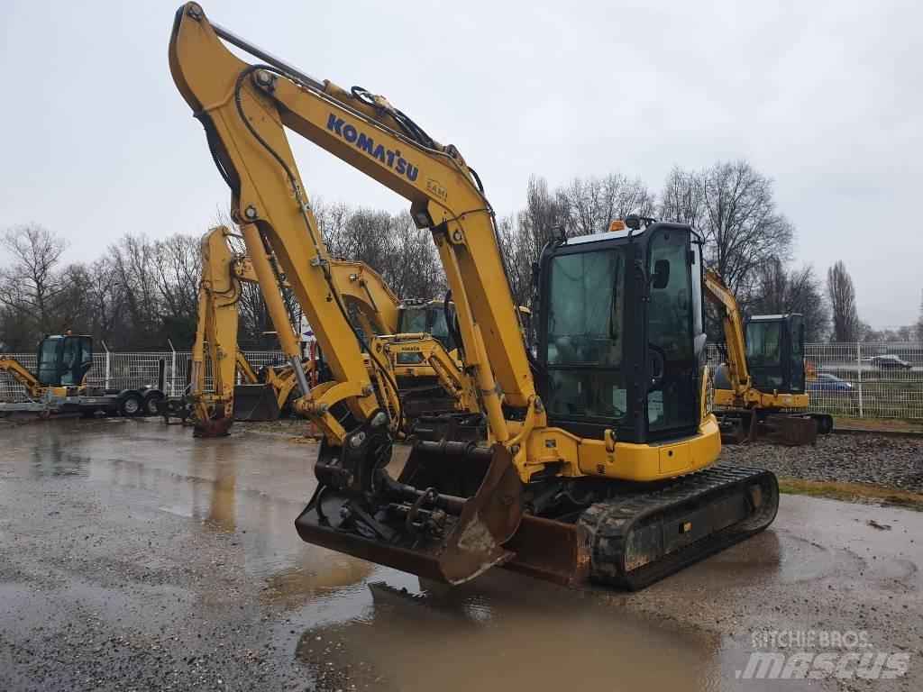 Komatsu PC55MR-5 Mini Escavadoras <7t