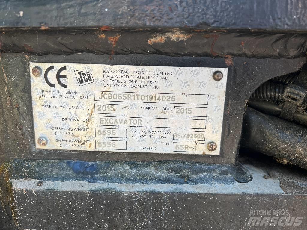 JCB 65 R-1 Mini Escavadoras <7t