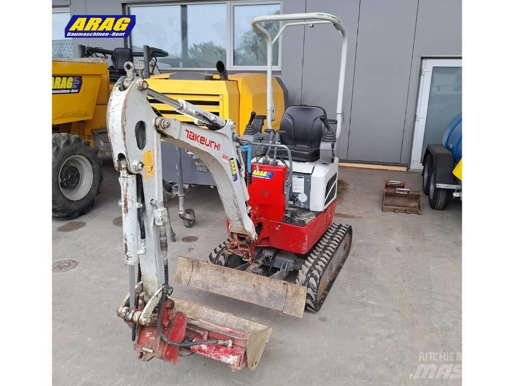 Takeuchi TB 210 R Mini Escavadoras <7t