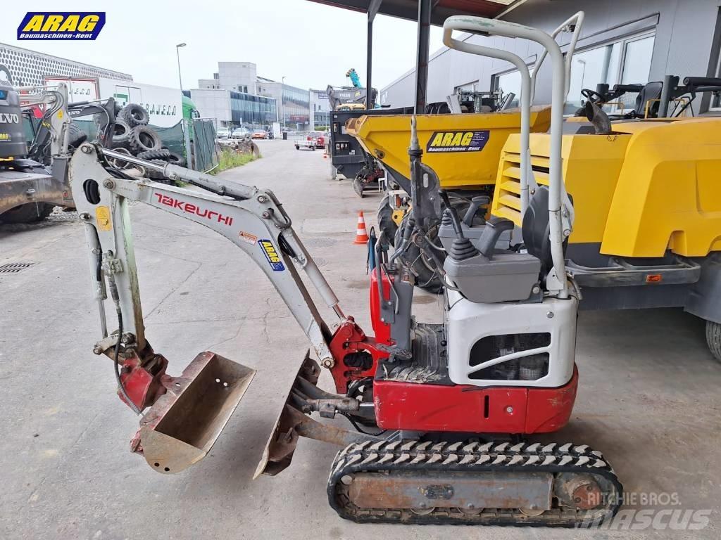 Takeuchi TB 210 R Mini Escavadoras <7t