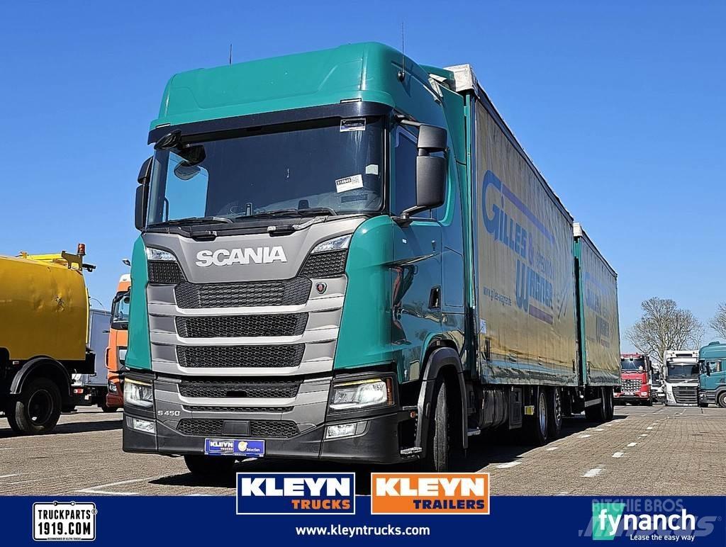 Scania S450 6x2*4 Camiões caixa cortinas laterais