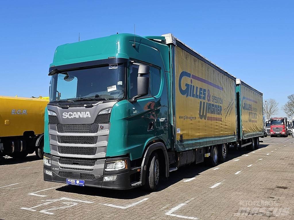 Scania S450 6x2*4 Camiões caixa cortinas laterais