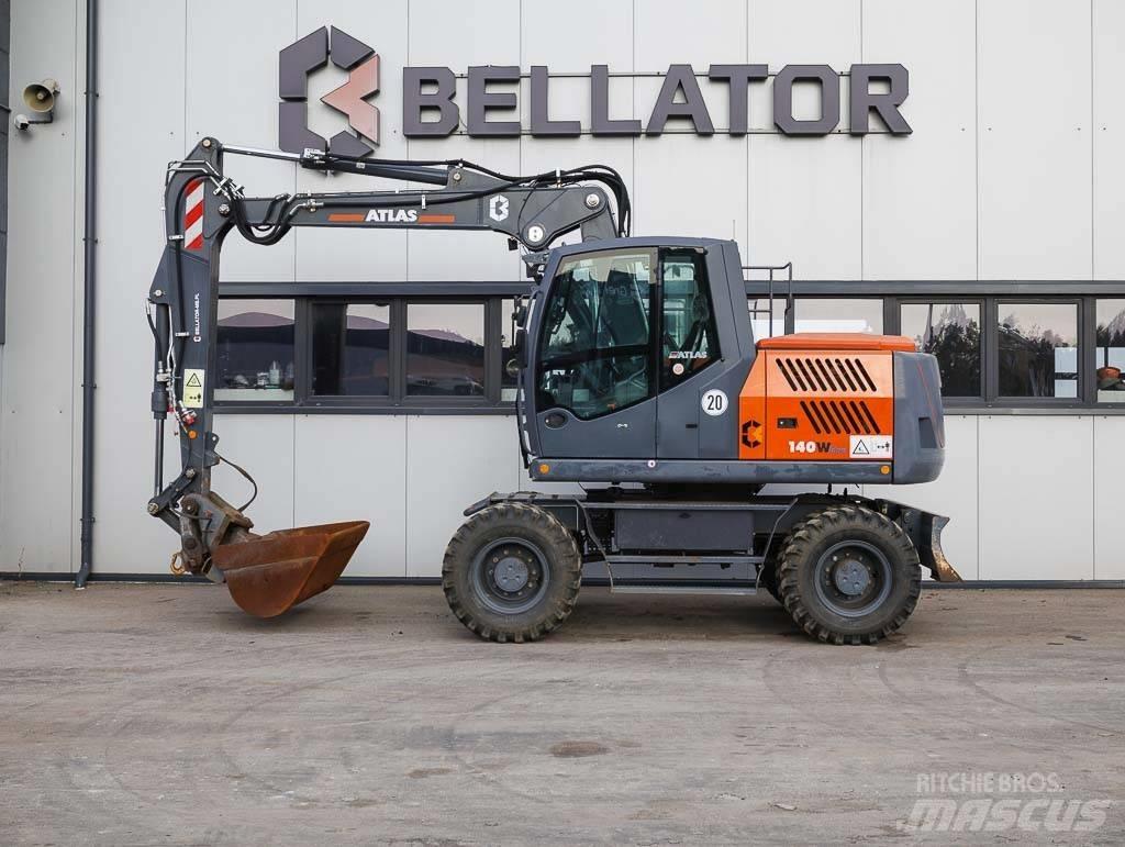 Atlas 140 W Escavadoras de rodas