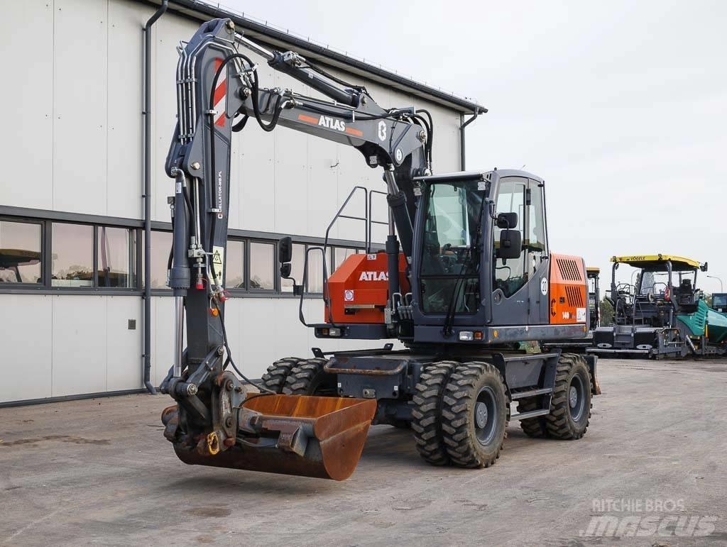 Atlas 140 W Escavadoras de rodas