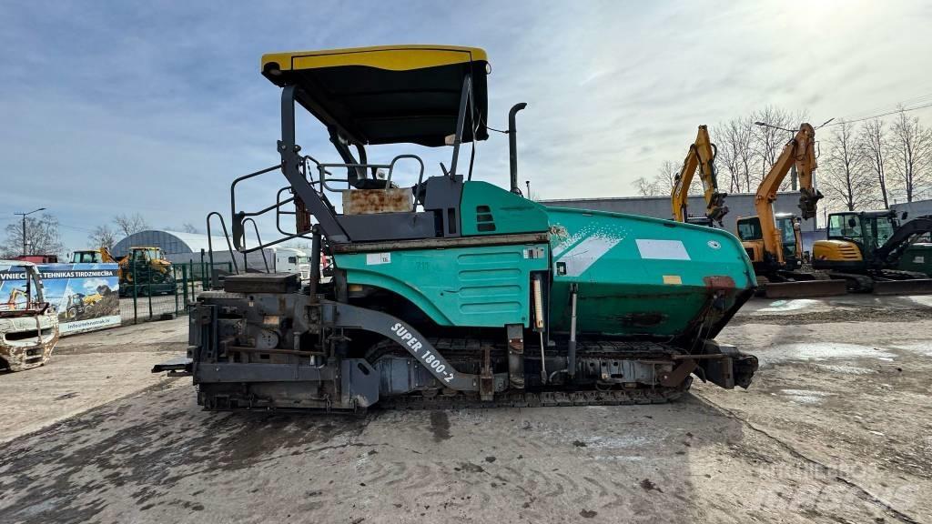 Vögele Super 1800-2 Pavimentadoras de asfalto