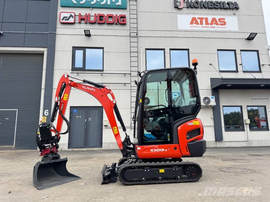 Kubota KX 019-4 Mini Escavadoras <7t