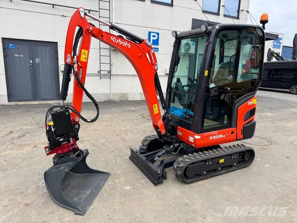 Kubota KX 019-4 Mini Escavadoras <7t