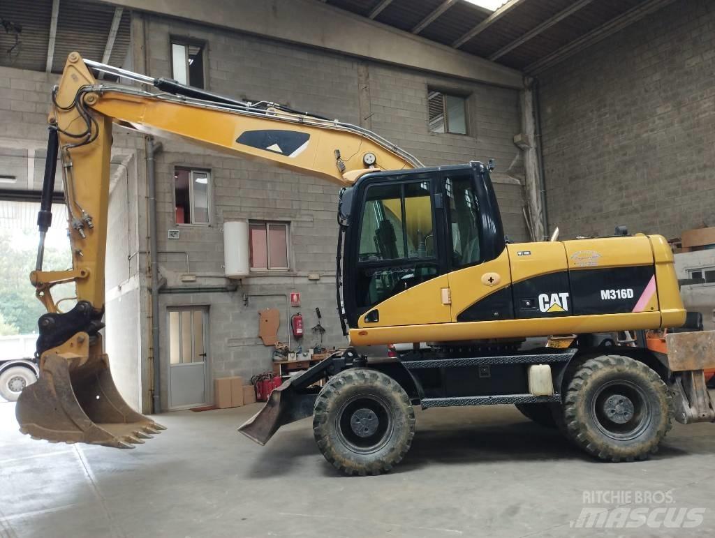 CAT M 316 D Escavadoras de rodas