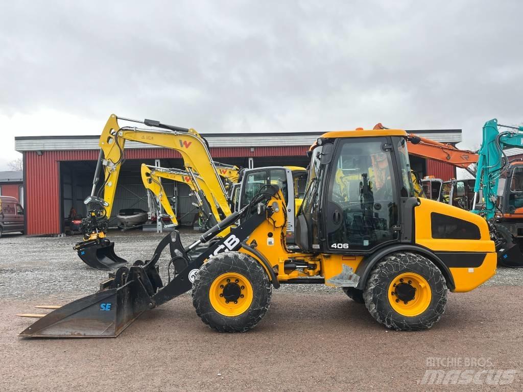 JCB 406 - Uthyres Pás carregadoras de rodas
