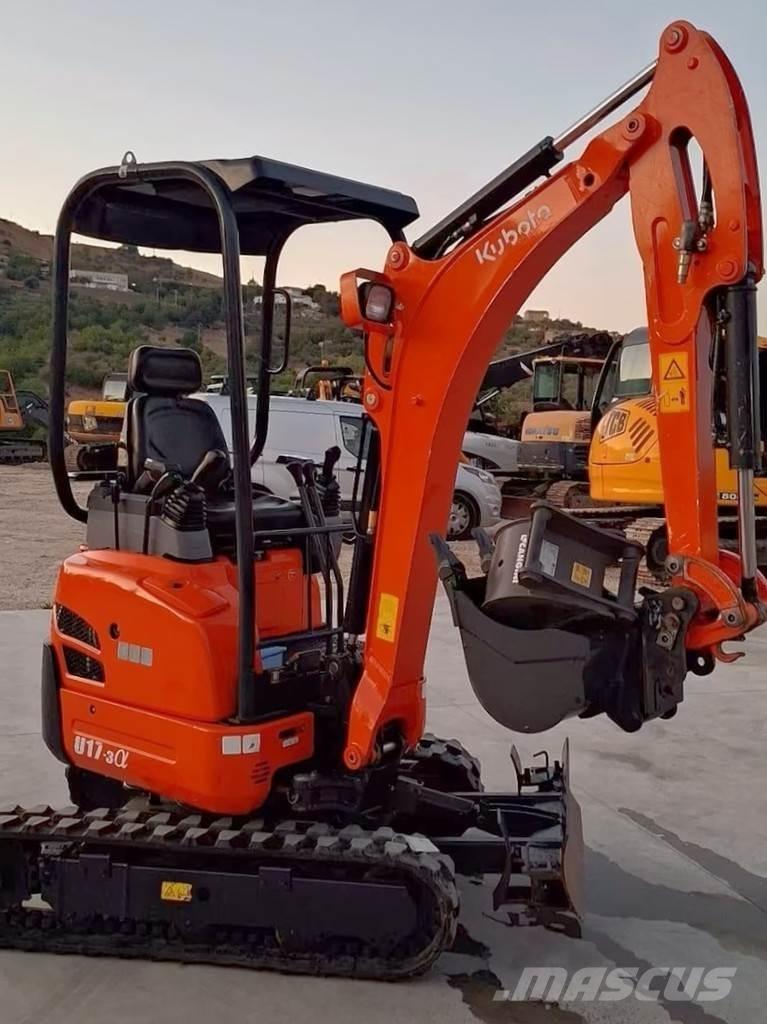 Kubota U17-3a Mini Escavadoras <7t