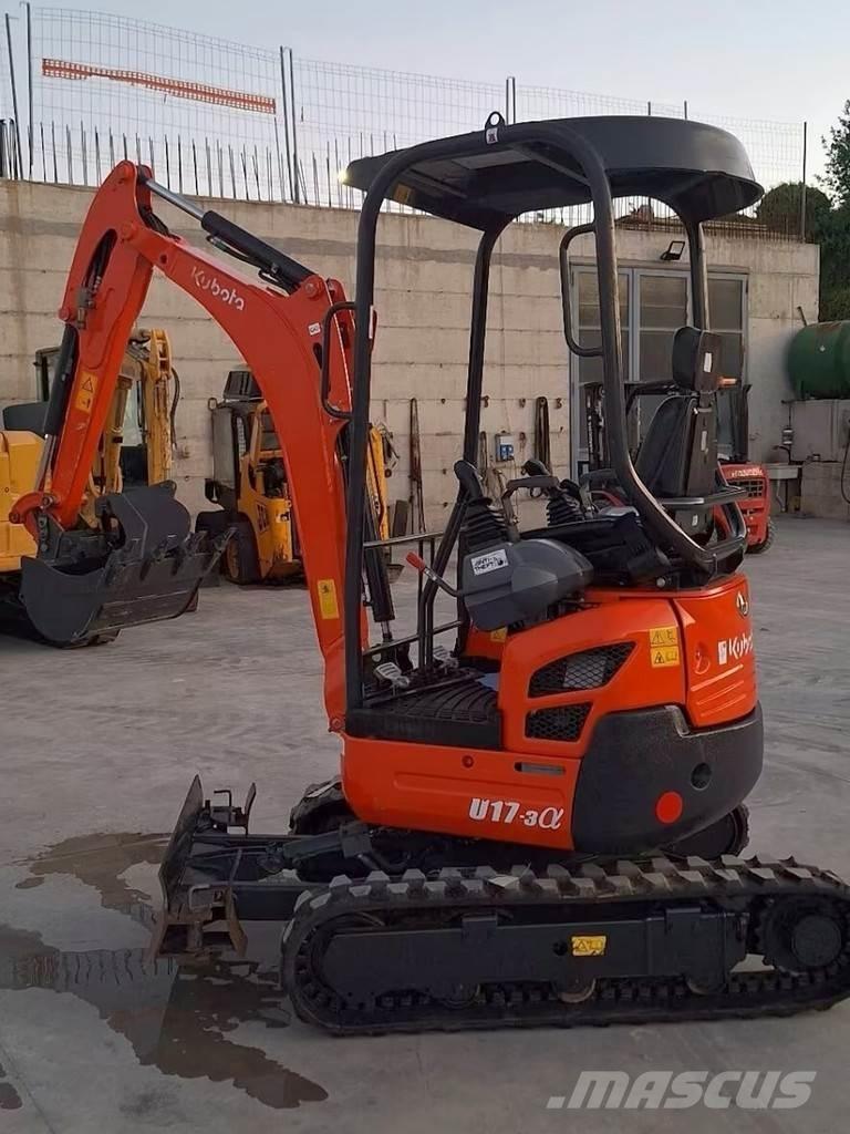 Kubota U17-3a Mini Escavadoras <7t