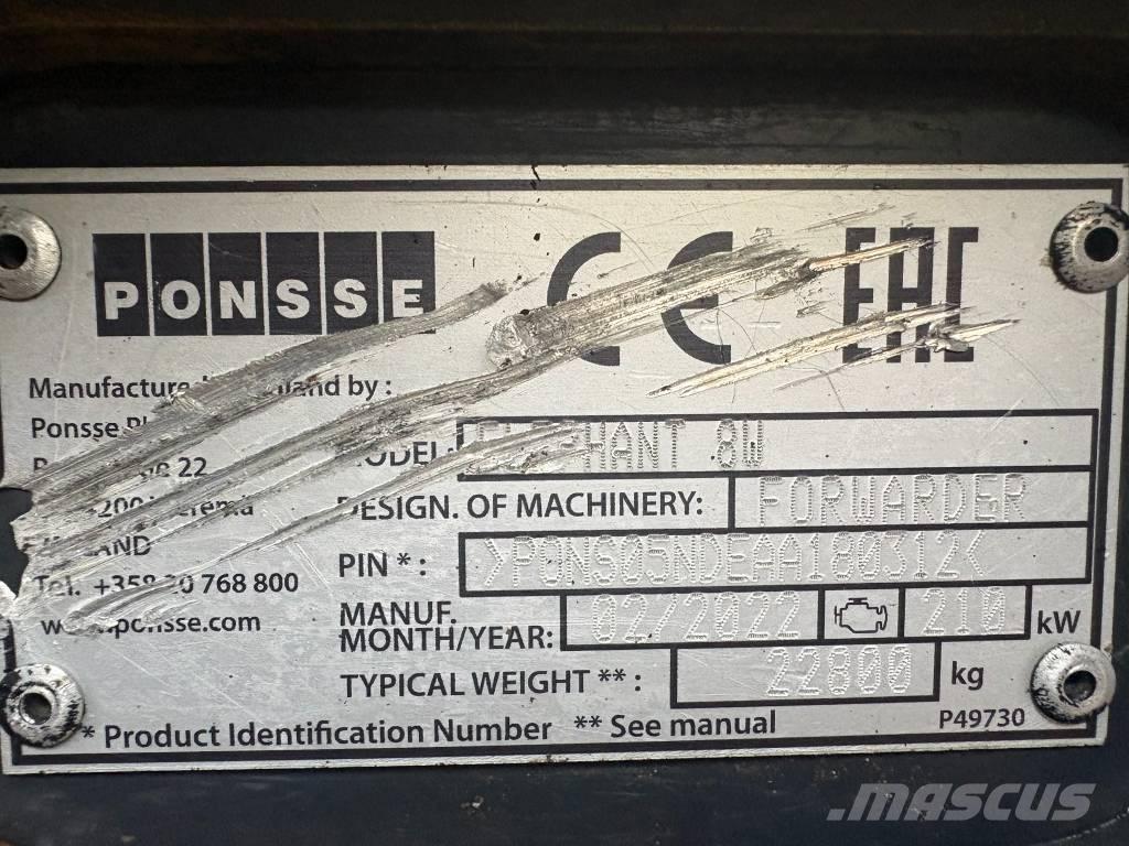 Ponsse Elephant Forwarders florestais