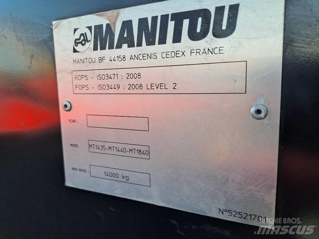 Manitou MT1440E Manipuladores telescópicos