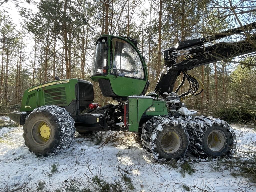 John Deere 1070E Processadores florestais
