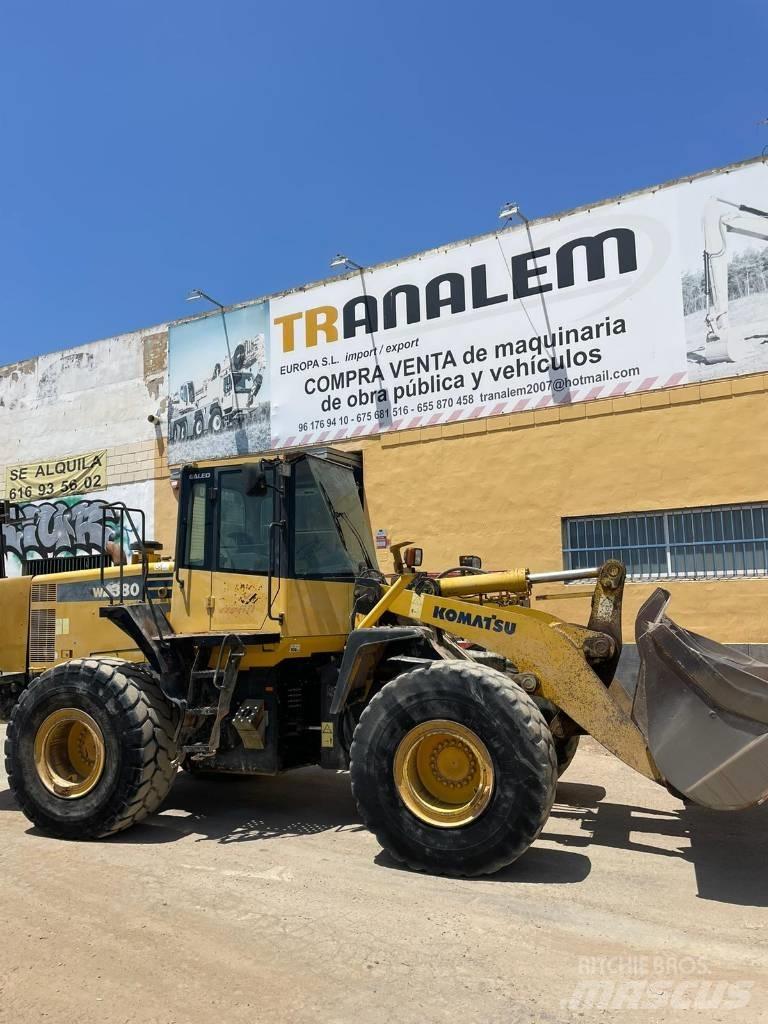 Komatsu WA 380 Pás carregadoras de rodas