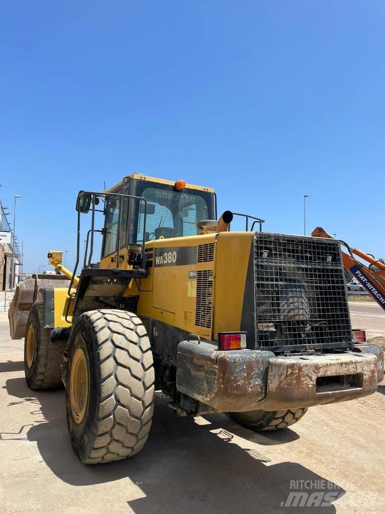Komatsu WA 380 Pás carregadoras de rodas