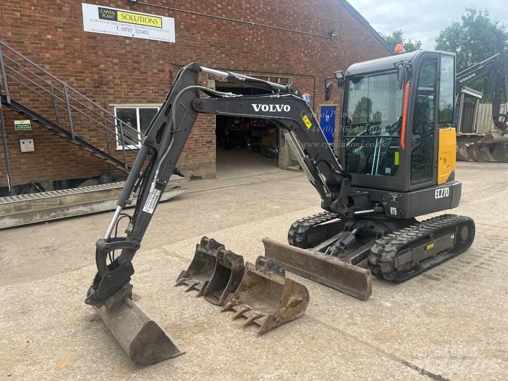 Volvo EC 27 D Mini Escavadoras <7t