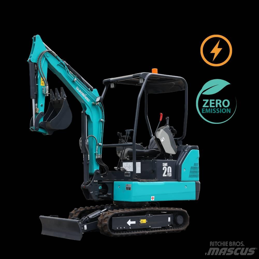 Sunward SWE20FED Mini Escavadoras <7t