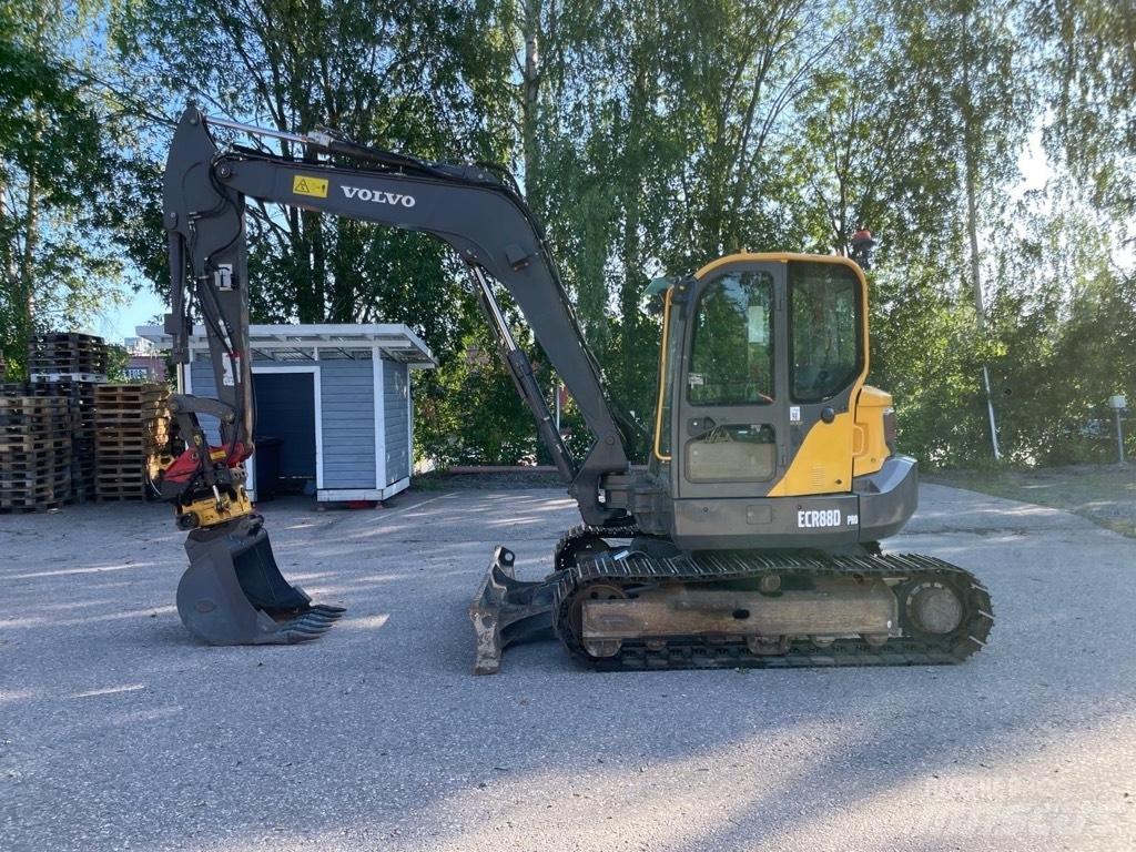 Volvo ECR 88 D Pro Escavadoras Midi 7t - 12t