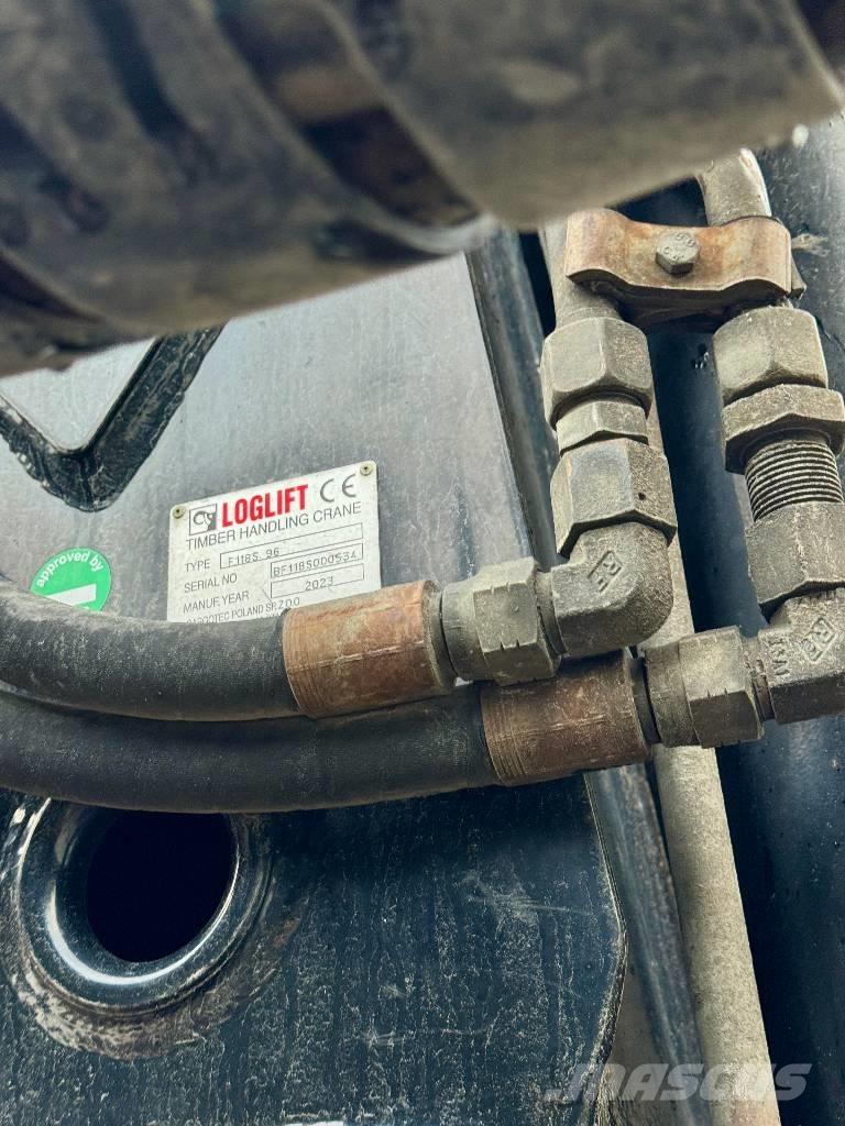 Loglift 118 S Gruas para troncos