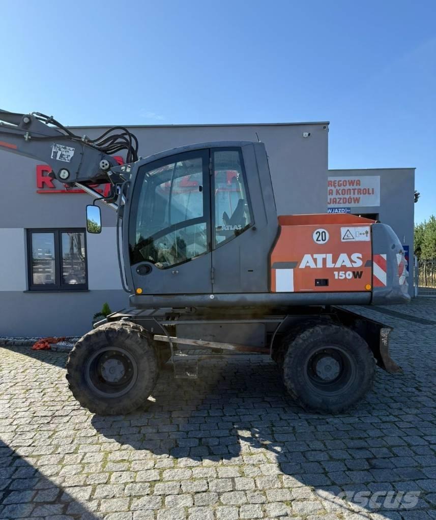 Atlas 150 W Escavadoras de rodas
