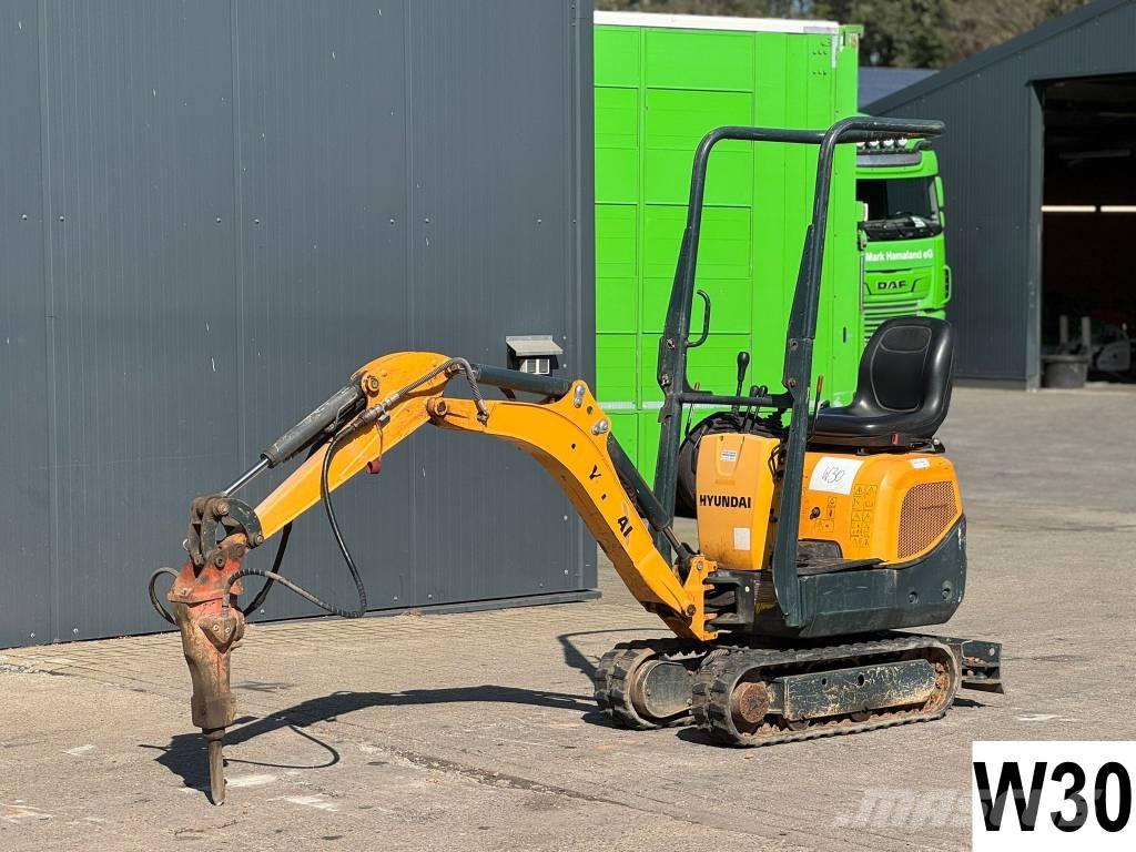 Hyundai HX 10 A Mini Escavadoras <7t