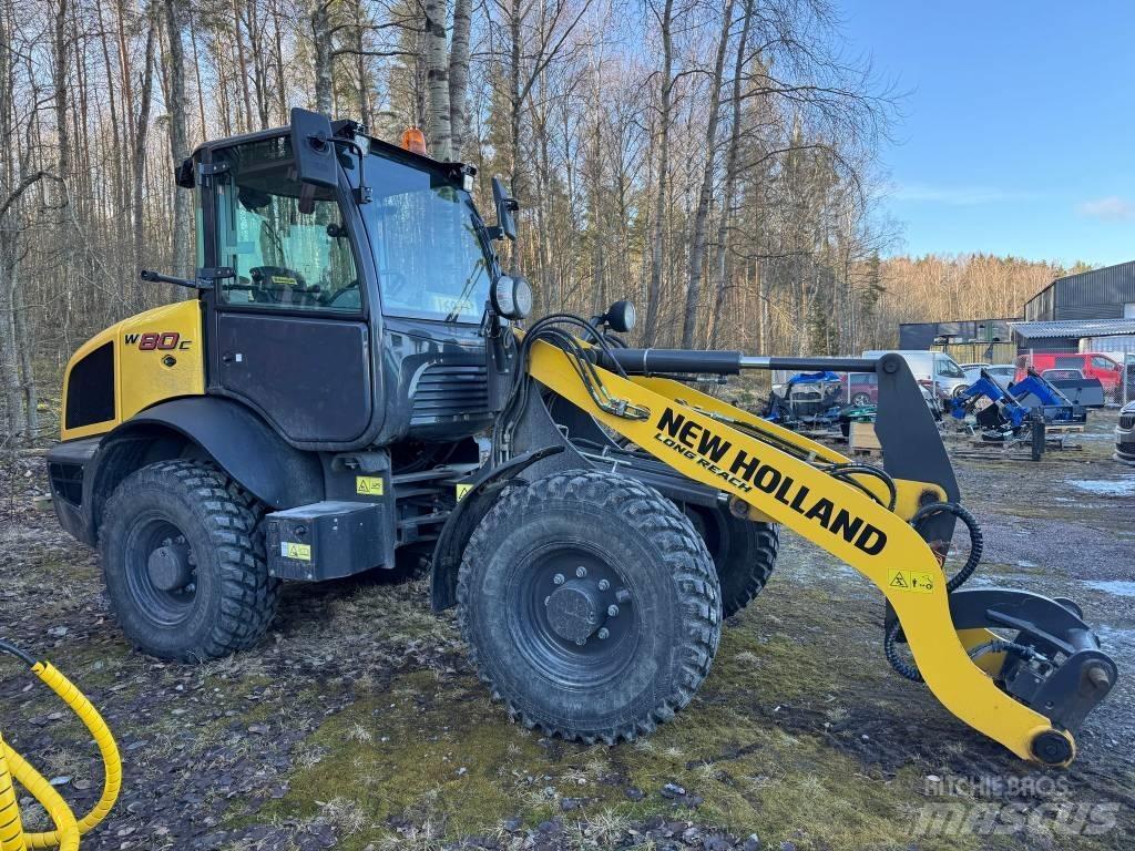 New Holland W 80 C Pás carregadoras de rodas