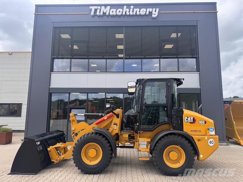 CAT 908 Pás carregadoras de rodas
