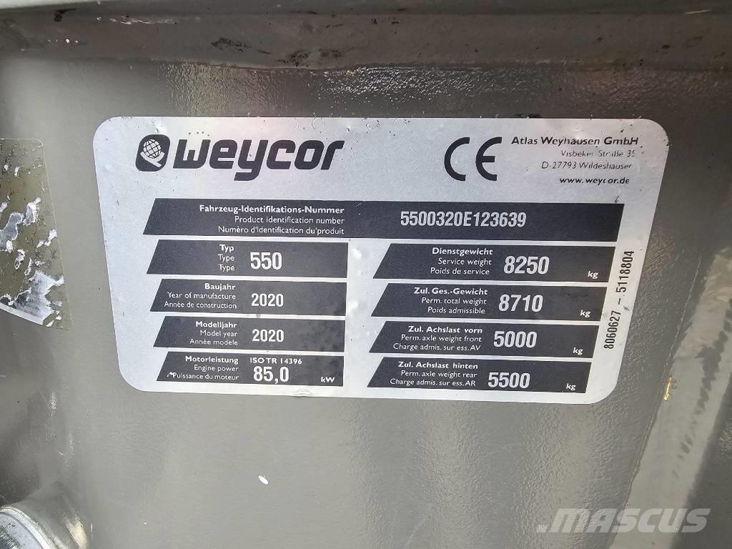Atlas AR 550 Carregadoras de direcção deslizante